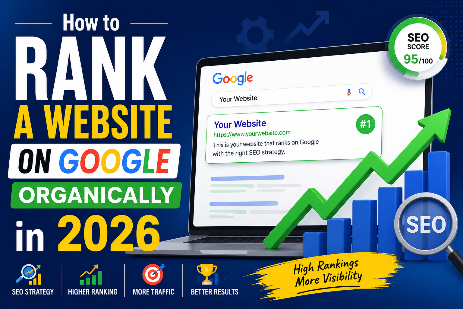How to Rank a Website on Google Organically in 2026 | Google Search Ranking, SEO Score | Website Development Guide