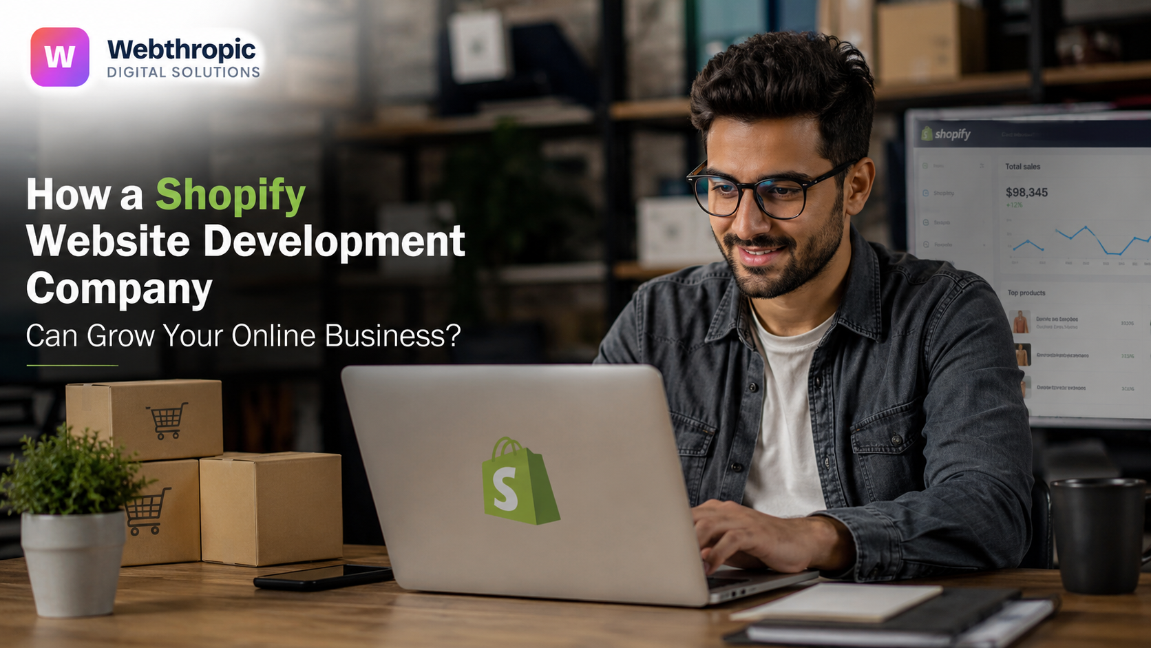 Shopify Website Development Company | Webthropic - Contact