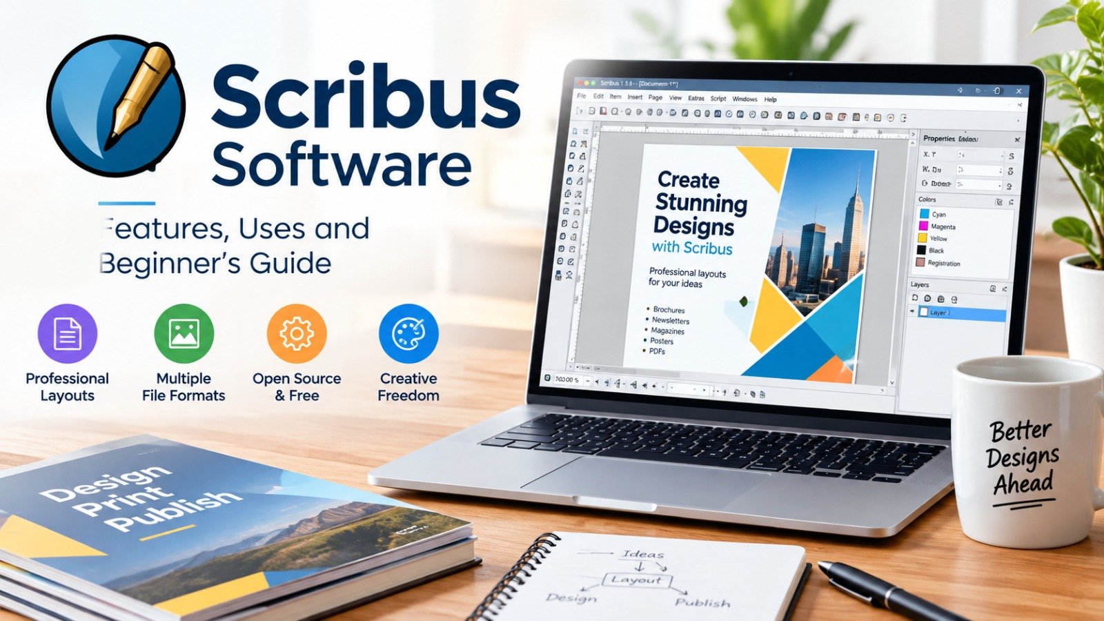 Scribus Software Download: Free Open-Source Desktop Publishing Software for Windows, Mac & Linux