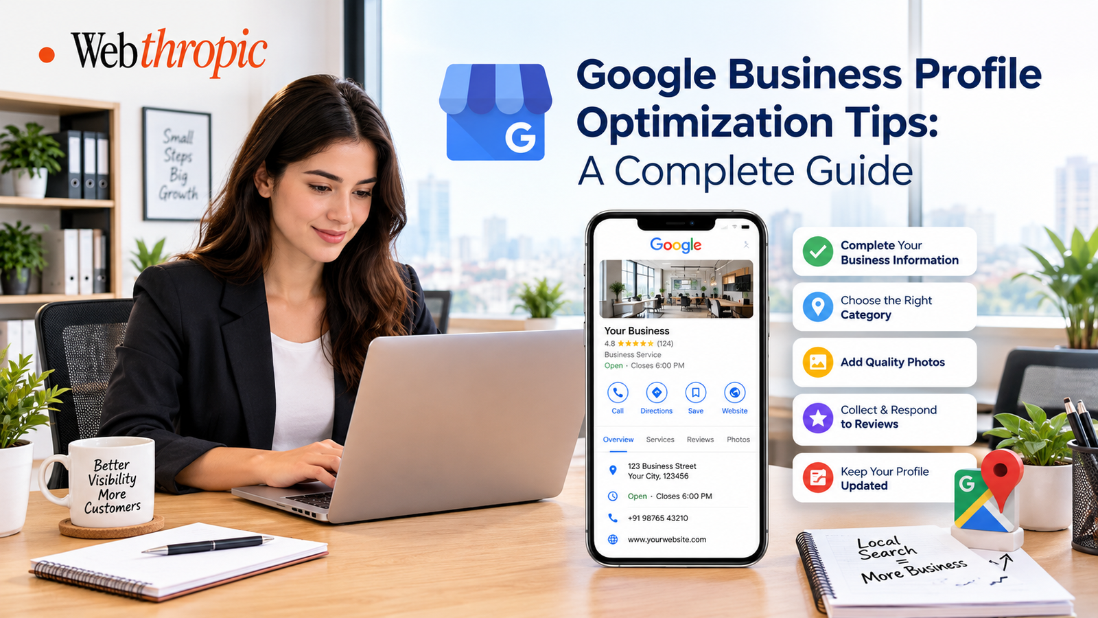 Google Business Profile Optimization Tips to Improve Local Visibility
