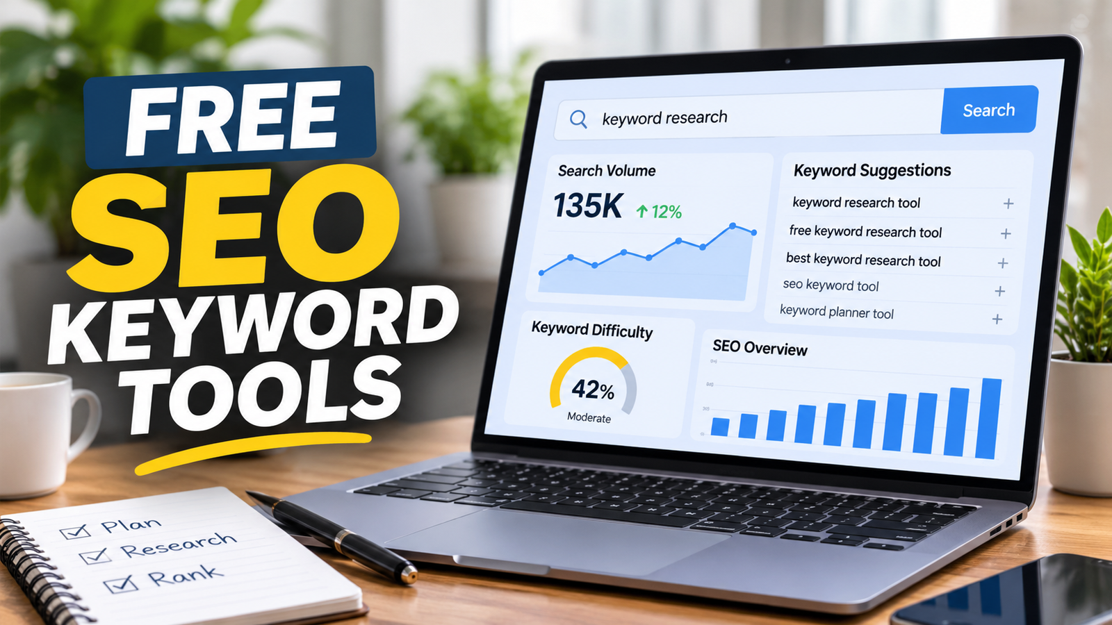 Free SEO Tool for Keyword Research: Best Tools to Find Keywords in 2026